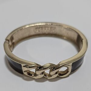 Gold And Brown Bracelet